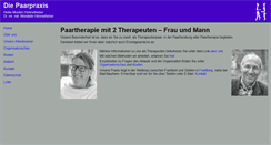 Desktop Screenshot of paarpraxis-rheinmain.de
